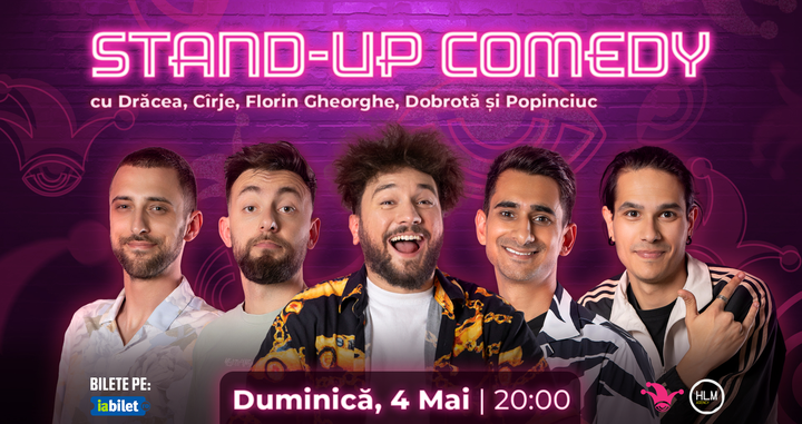 The Fool: Stand-up comedy cu Drăcea, Cîrje, Dobrotă, Popinciuc și Florin Gheorghe