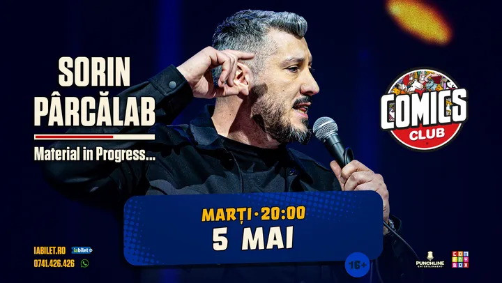 Sorin Pârcălab - Work In Progress 1 la ComicsClub!