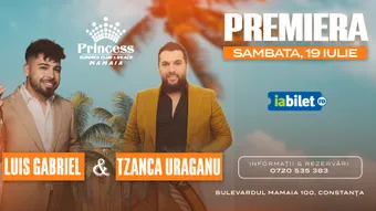 Mamaia:  Concert Tzanca Uraganu si Luis Gabriel