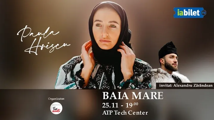 Baia Mare:Concert de colinde Paula Hriscu: M-o trimis mama la capre!