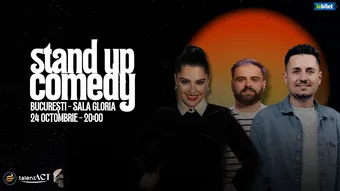 Stand-up Comedy cu Ioana State, Gabriel Dumitriu & George Tanase