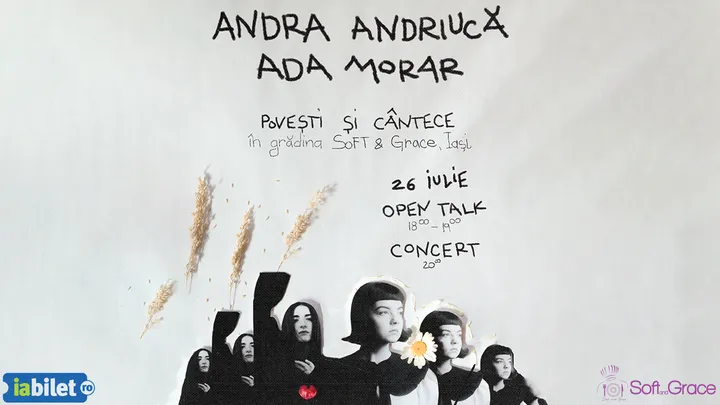 Iași: Andra Andriucă & Ada Morar •  Povești și cântece în Grădină