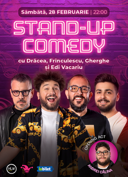 The Fool: Stand-up comedy cu Drăcea, Frînculescu, Gherghe și Edi Vacariu