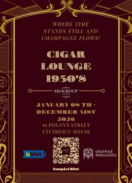 Cigar Lounge Interbelic – Art. History. Experience. la EkoGroup Vila