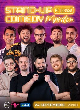 The Fool: Stand-up comedy Maraton pe terasă cu: Frîncu, Cîrje, Drăcea, Florin, Dobrotă, George Dumitru, Geo Adrian, Tudor Costina, Paul Szabo și Andrei Călina