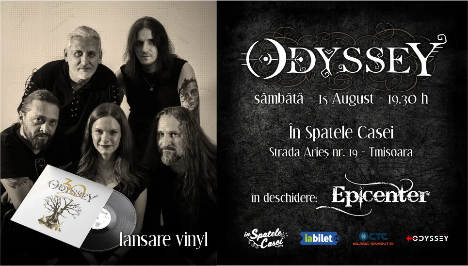 Timișoara: Odyssey-Lansare de vinyl