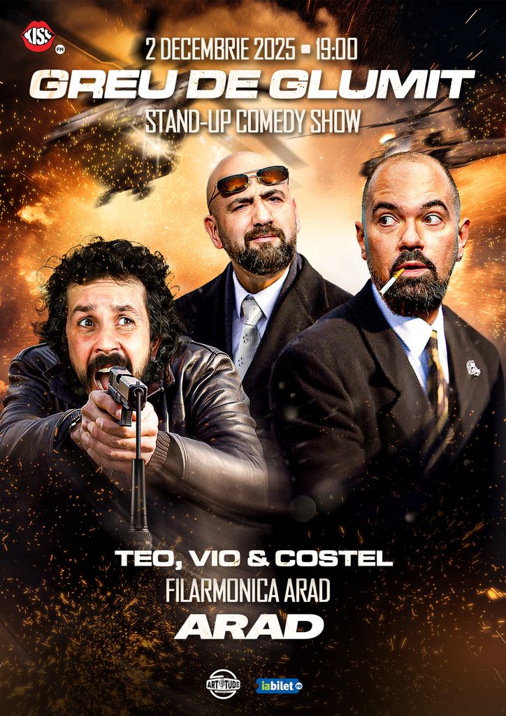 Arad: Greu de glumit cu Teo, Vio și Costel | Stand Up Comedy Show