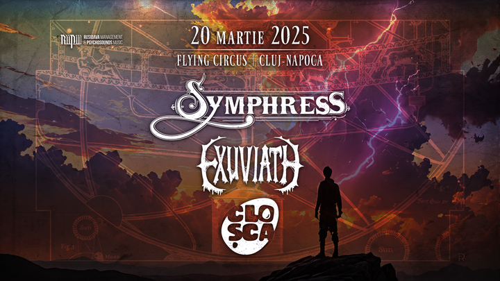 Cluj-Napoca: Symphress, Exuviath, Closca live in Flying Circus