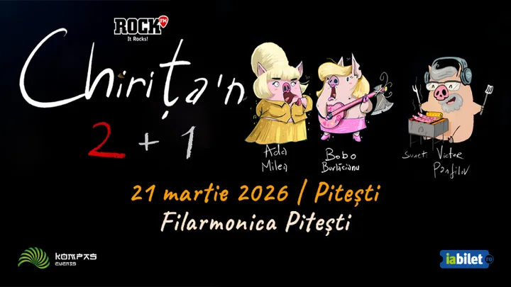 Pitesti: Ada Milea si Bobo Burlacianu - Chirița'n 2+1