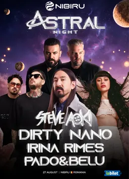 Nibiru: Astral Night (27 August) feat. Steve Aoki, INNA