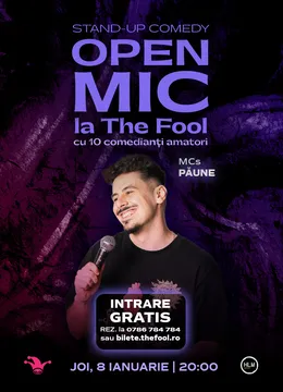 The Fool: Open Mic: MCs Moise & Păune