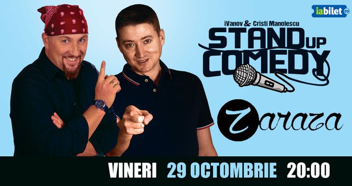 Walsall:Stand-up Comedy - Doru Ivanov si Cristi Manolescu