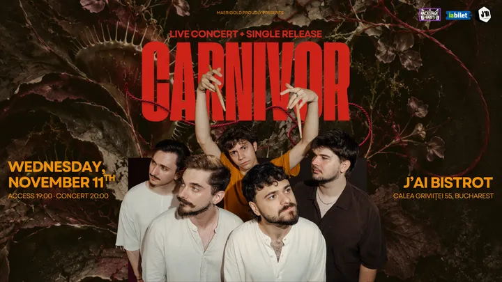 Maerigold • Lansare single „Carnivor”