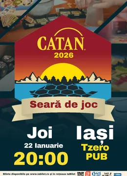 Iasi: Seara de Catan