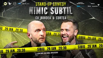 Sibiu: Stand-Up Comedy cu Bordea & Cortea - 