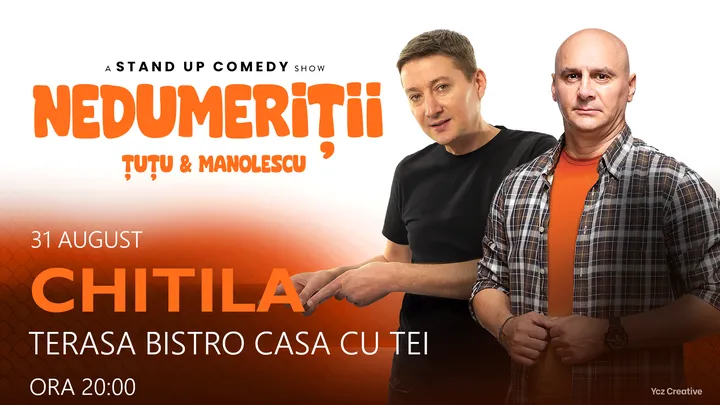 Chitila: Stand-up Comedy - Dan Tutu si Cristi Manolescu