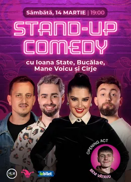 The Fool: Stand-up comedy cu Bucălae, Mane Voicu, Ioana State și Cîrje