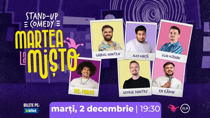 The Fool: Marțea la Mișto cu Gabriel Dumitriu, Alex Ionita, Vlad Olteanu, George Dumitru si Edi Radoiu