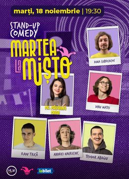 The Fool: Marțea la Mișto cu Dima Cubreacov, Dinu Matei, Radu Trică, Andrei Havriciuc și Teo Abagiu