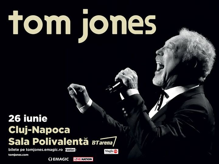 Concert Tom Jones la Cluj-Napoca