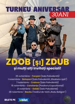 Turneu Aniversar 30 ani Zdob Si Zdub