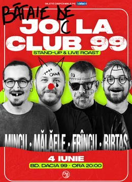 Bataie de joi cu Mincu, Mălăele, Frîncu & Birtaș la Club 99