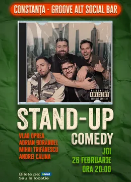 Constanța | Stand-up Comedy cu Oprea, Borândel, Trifănescu și Călina