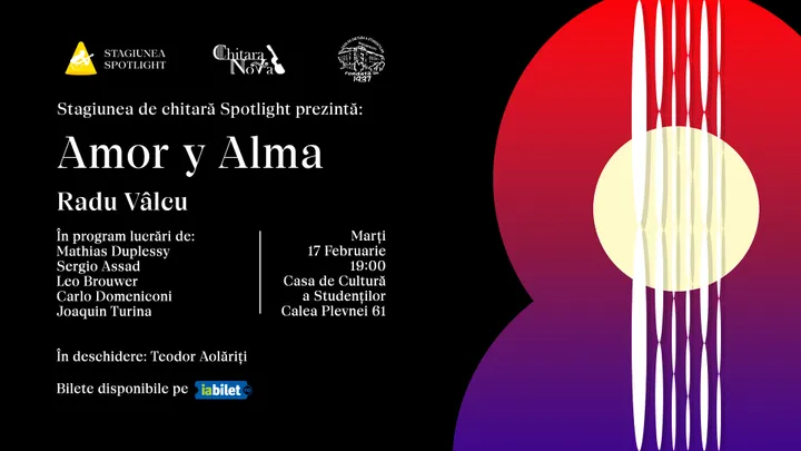 Recital de chitară "Amor y Alma"