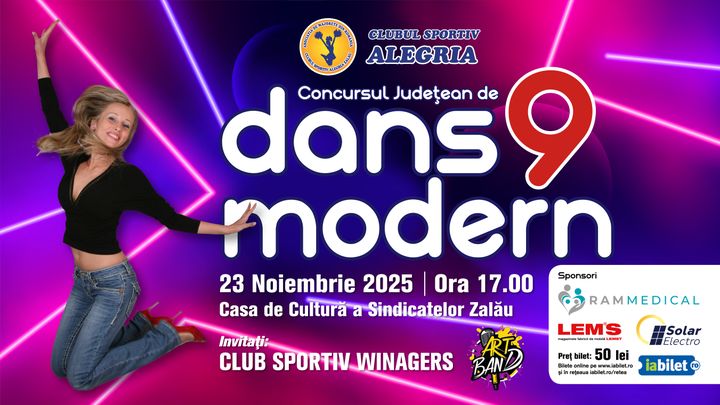 Zalau: Concursul Judetean de Dans Modern