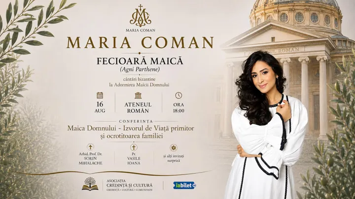 Concert Maria Coman | Fecioară Maică