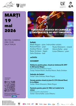 Sibiu: Festivalul Muzicii de Cameră UVT