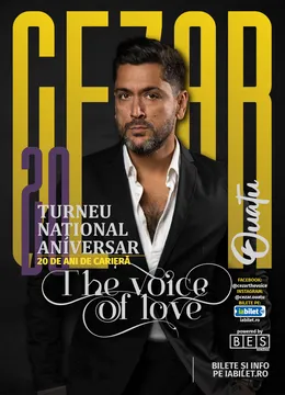 Cezar Ouatu - 20 De Ani De Carieră Turneu Aniversar 2026 - “The Voice Of Love”