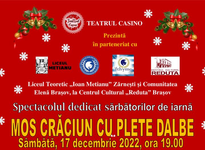 Brașov: Mos Craciun cu plete dalbe