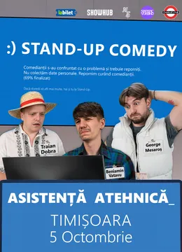 Timisoara: Stand-Up Comedy "Asistenta atehnica"