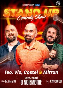 Stand-up Comedy cu Teo, Vio, Costel - Mitran la Club 99