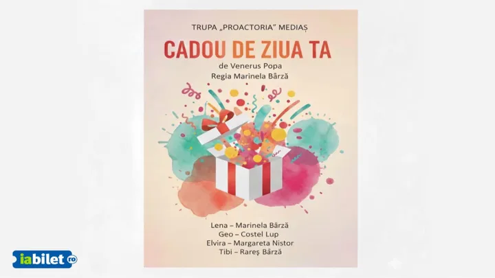Brașov: Cadou de ziua ta -"Am-Actor" - Festivalul National de teatru pentru amatori