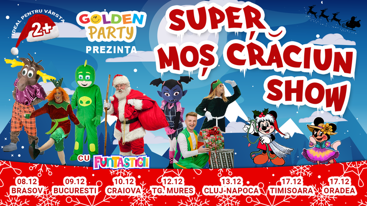 Brașov: Super Moș Crăciun