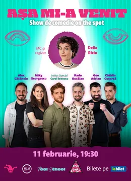 The Fool: Așa mi-a venit! | Show de comedie on the spot