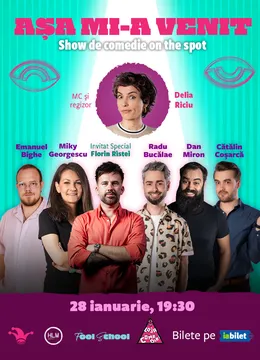 The Fool: Așa mi-a venit! | Show de comedie on the spot