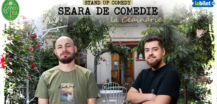 Open Mic la Ceainăria Green Tea cu Călin Gheorghiu și Cătălin Răileanu