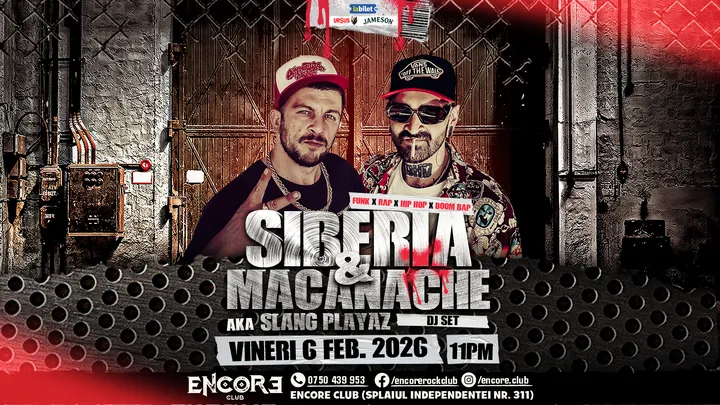 Siberia & Macanache aka Slang Playaz - DJ Set