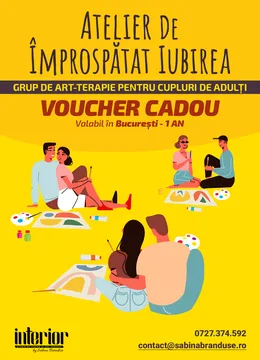Voucher - Atelier de împrospătat iubirea. Pentru cupluri de adulți