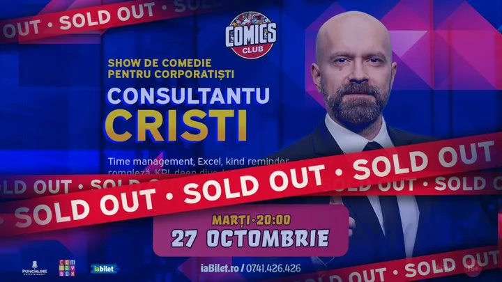 Consultantu Cristi - Show De Comedie pentru Corporatiști la ComicsClub!