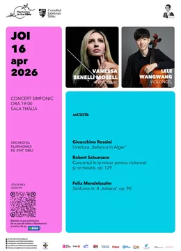 Sibiu: Concert simfonic – Vanessa Benelli Mosell | Lele Wangwang