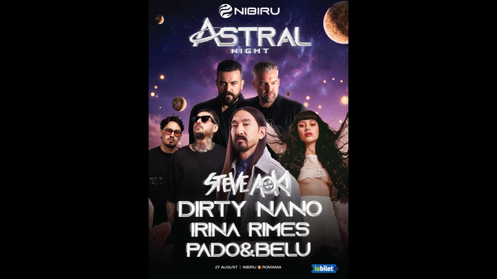 Nibiru: Astral Night (27 August) feat. Steve Aoki, INNA