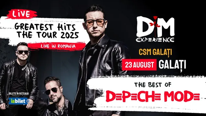 Galați: DM Experience – The Greatest Hits Tour 2025 ajunge în România!