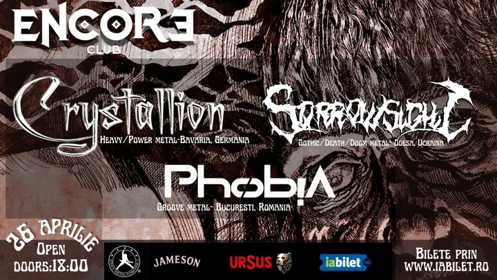 Concert Crystallion (DE) x Phobia (RO) x Sorrowsight (UA)