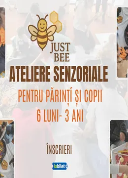 Hai la joacă senzorială cu Just Bee!