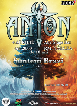 Ramnicu Valcea: ANTON - de 10 ani Suntem Brazi - Turneu Aniversar