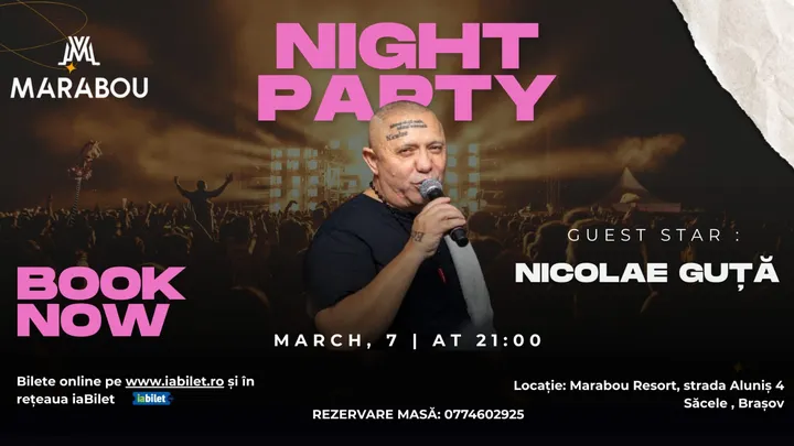 Brașov: Night Party - Nicolae Guță